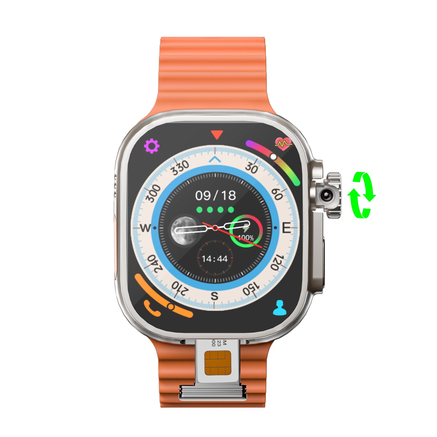 Smartwatch Ultra 4g 49mm Gps 64gb Bluetooth