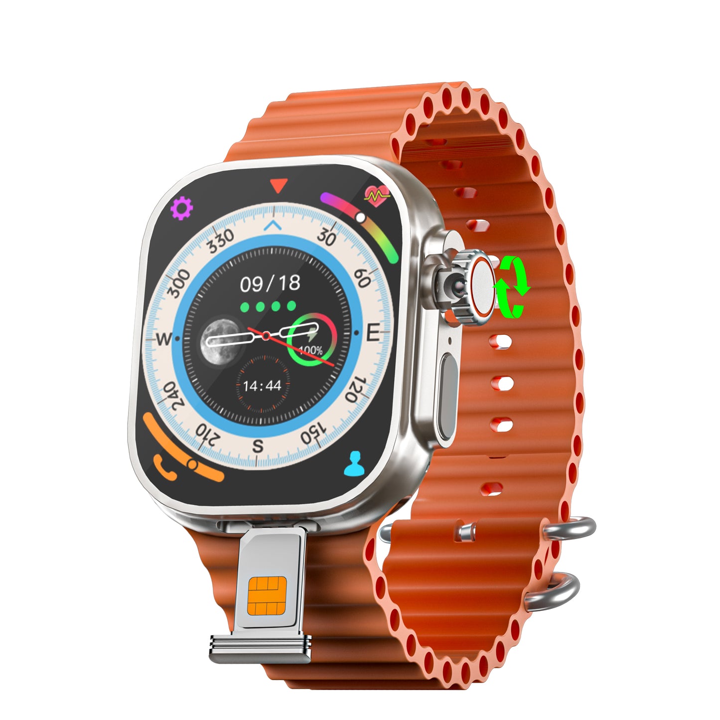 Smartwatch Ultra 4g 49mm Gps 64gb Bluetooth